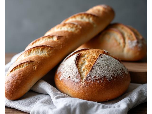 Assortiment de pains traditionnels Blé Sauvage